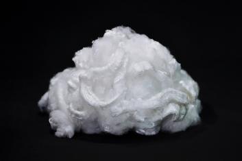 Serat Stapel Poliester Berongga 51mm